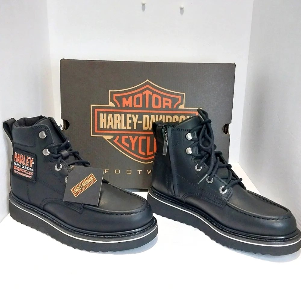 Harley-Davidson 120th Beau Boots, NWT,‎ 7.5M|9W|EUR 40.5